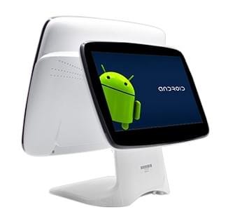 15" Touch Screen AO3D All In One Terminal Android White