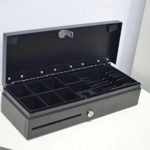 Automatic Flip Top Cash Drawer RJ11 for POS Printer Cash Register